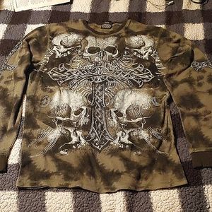 Elite MMA Skulls Long sleeve Sirt